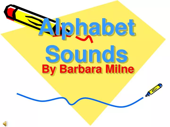 alphabet sounds