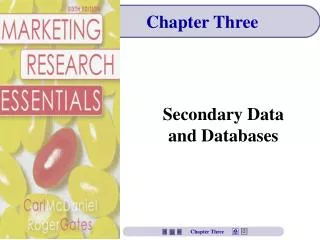 Secondary Data and Databases