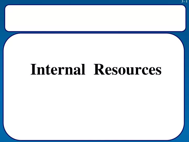 internal resources