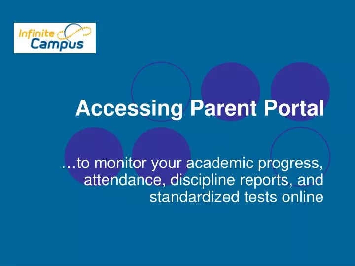 to monitor your academic progress attendance discipline reports and standardized tests online