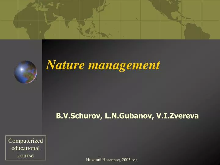 nature management