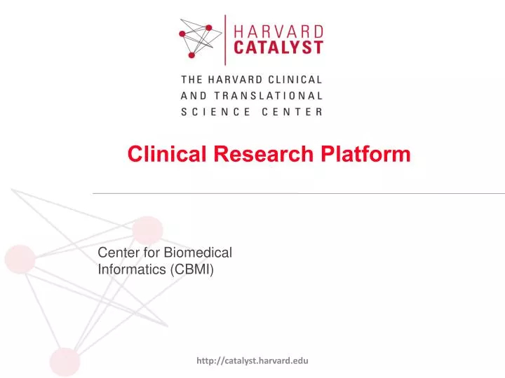 clinical research platform