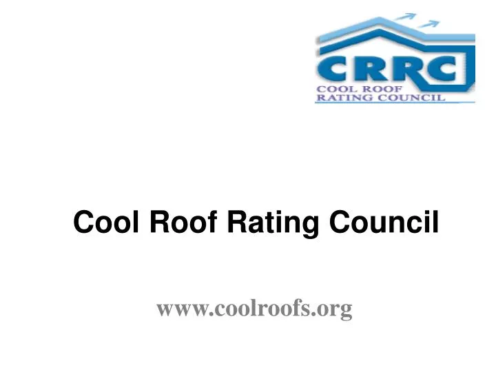 cool roof rating council