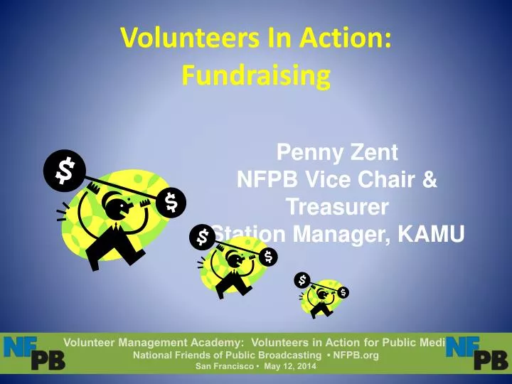 volunteers in action fundraising