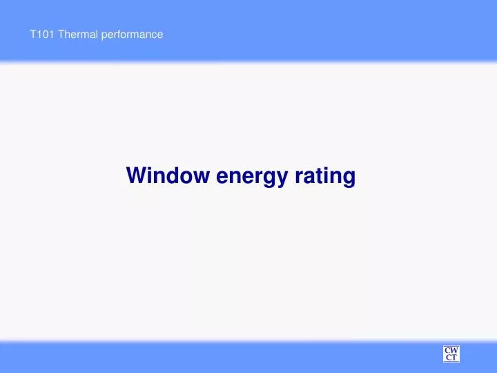 t101 thermal performance