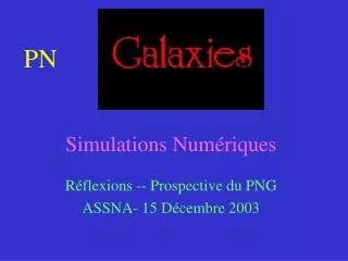 simulations num riques