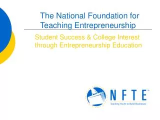 Student Success &amp; College Interest through Entrepreneurship Education