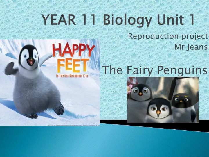 year 11 biology unit 1
