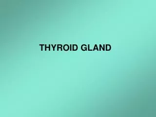 THYROID GLAND
