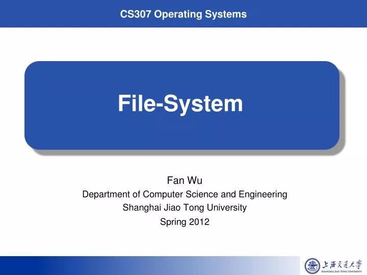 file system