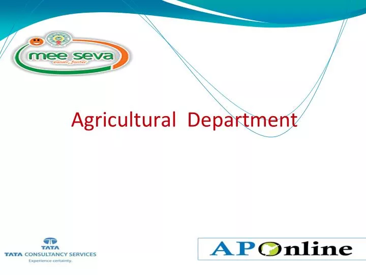 agricultural department