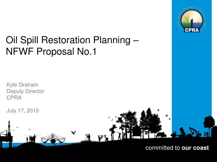 oil spill restoration planning nfwf proposal no 1