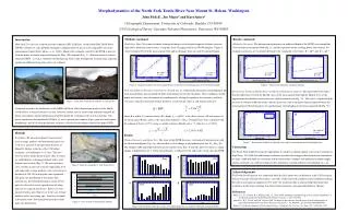 Morphodynamics of the North Fork Toutle River Near Mount St. Helens, Washington