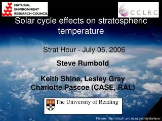 Solar cycle effects on stratospheric temperature