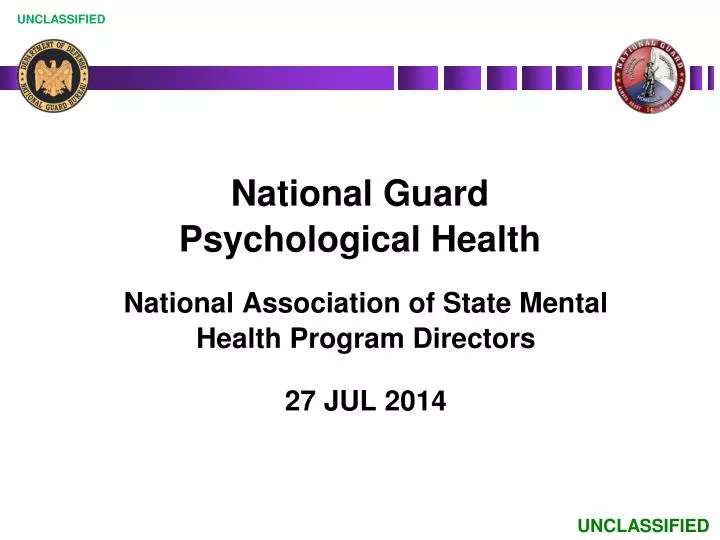 national guard psychological health