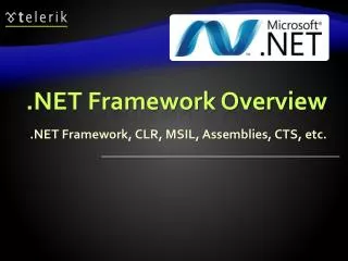 net framework overview