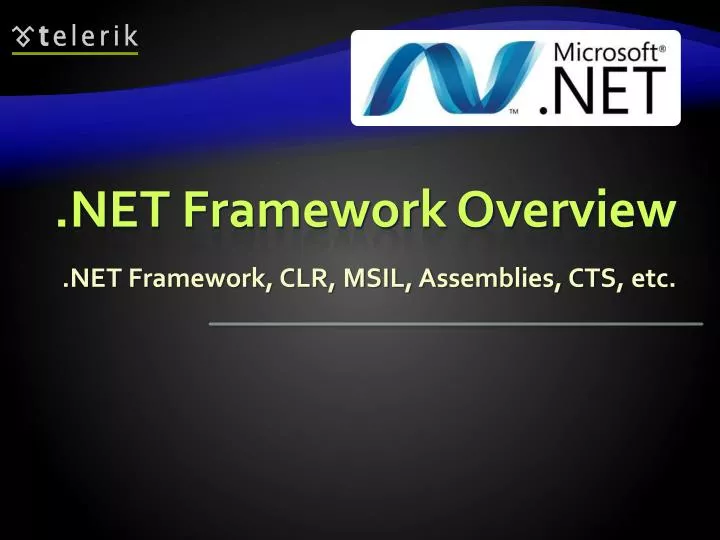 net framework overview