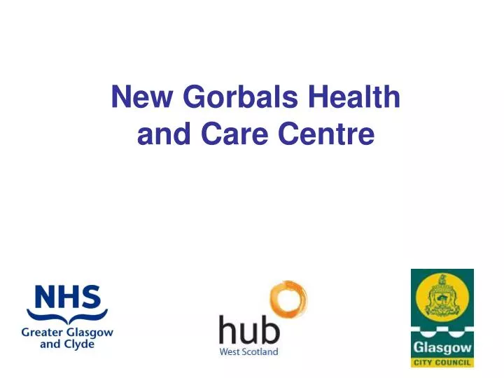 new gorbals health and care centre