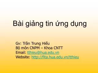 b i gi ng tin ng d ng