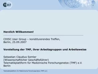 herzlich willkommen
