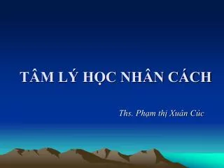 t m l h c nh n c ch
