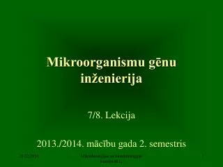 mikroorganismu g nu in enierija