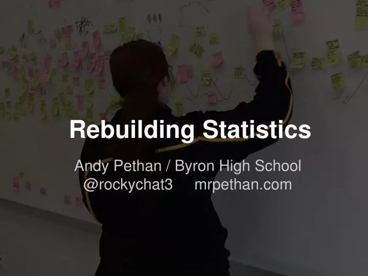 rebuilding statistics
