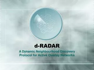 d-RADAR