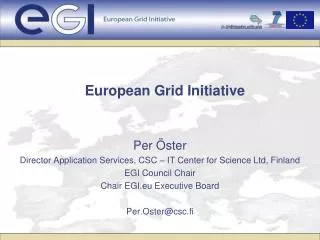 European Grid Initiative