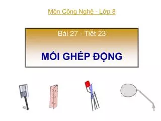 m n c ng ngh l p 8