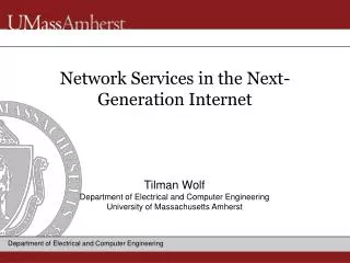 Network Services in the Next-Generation Internet