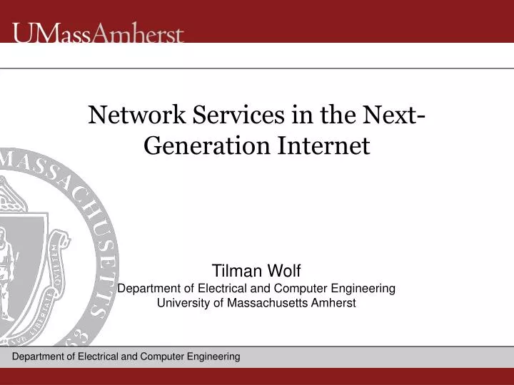 network services in the next generation internet