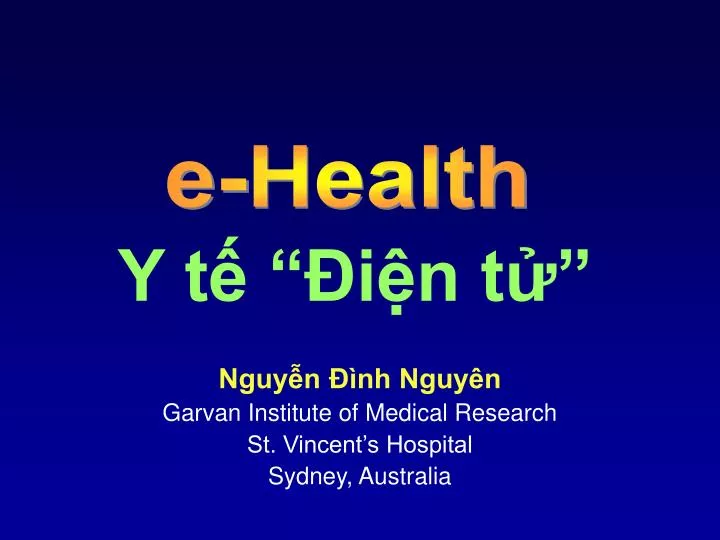 nguy n nh nguy n garvan institute of medical research st vincent s hospital sydney australia