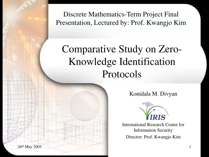 comparative study on zero knowledge identification protocols