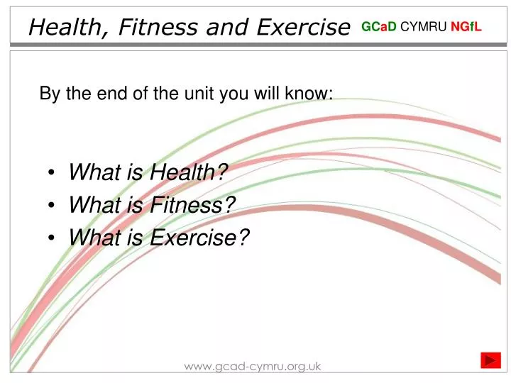 health fitness and exercise