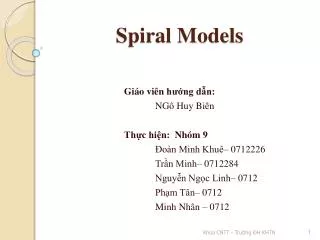 spiral models