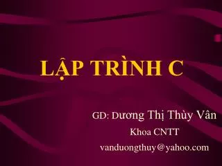 l p tr nh c