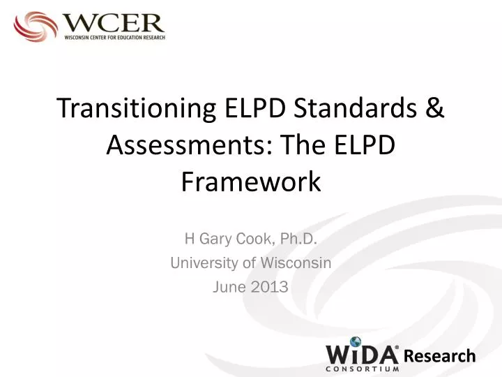 transitioning elpd standards assessments the elpd framework