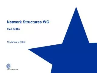 Network Structures WG