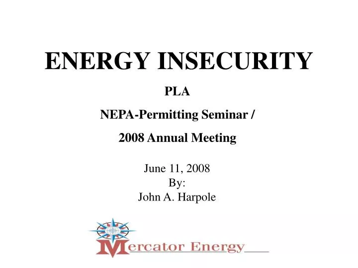 energy insecurity
