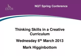 NQT Spring Conference