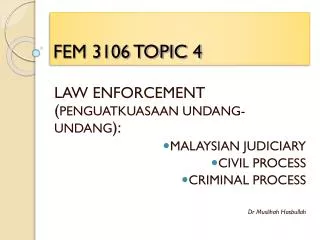 fem 3106 topic 4