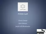 PUMA Golf - slide 1
