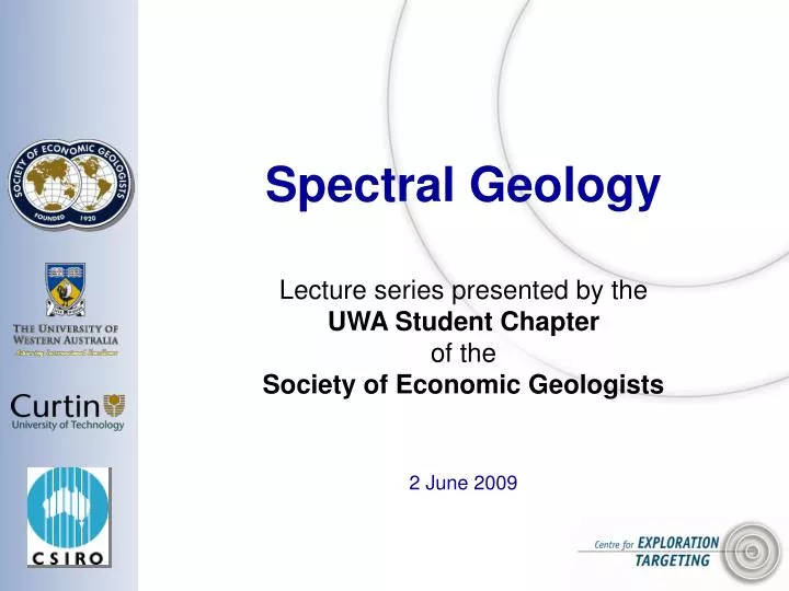 spectral geology