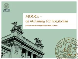 moocs en utmaning f r h gskolan