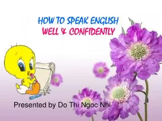 HOW TO SPEAK ENGLISH WELL &amp; CONFIDENTLY