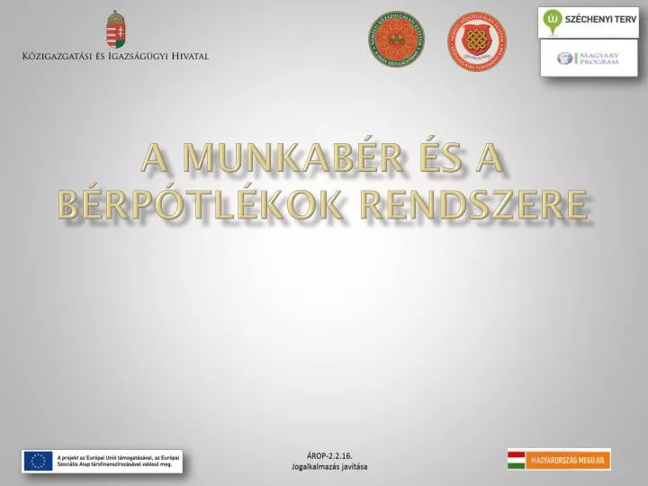 a munkab r s a b rp tl kok rendszere