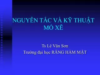 nguy n t c v k thu t m x