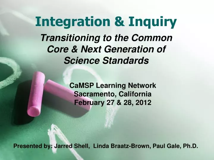 integration inquiry