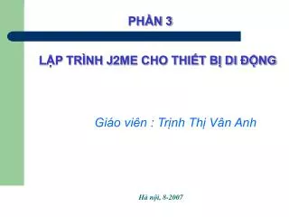 l p tr nh j2me cho thi t b di ng